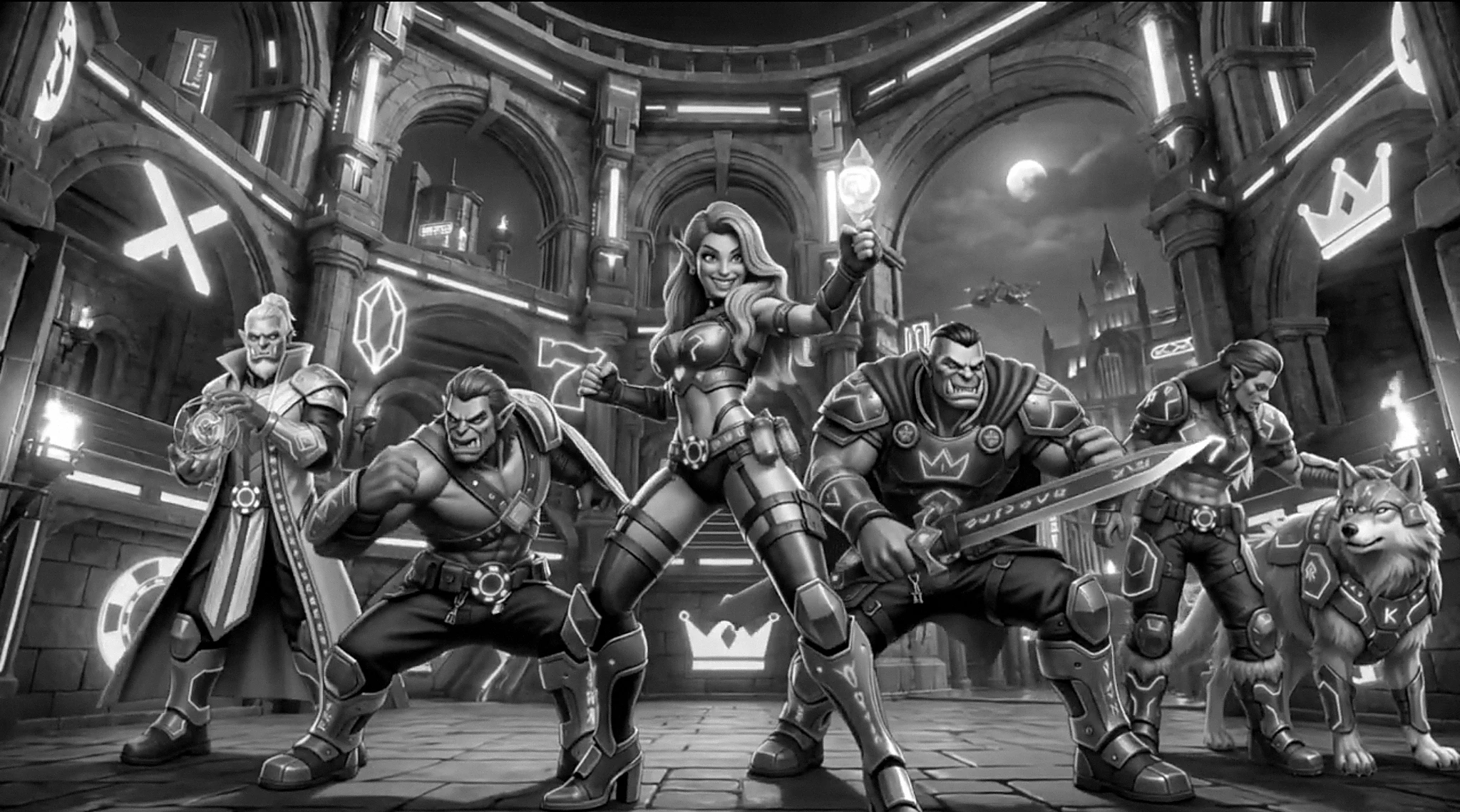 WINCRAFT project cover in black and white